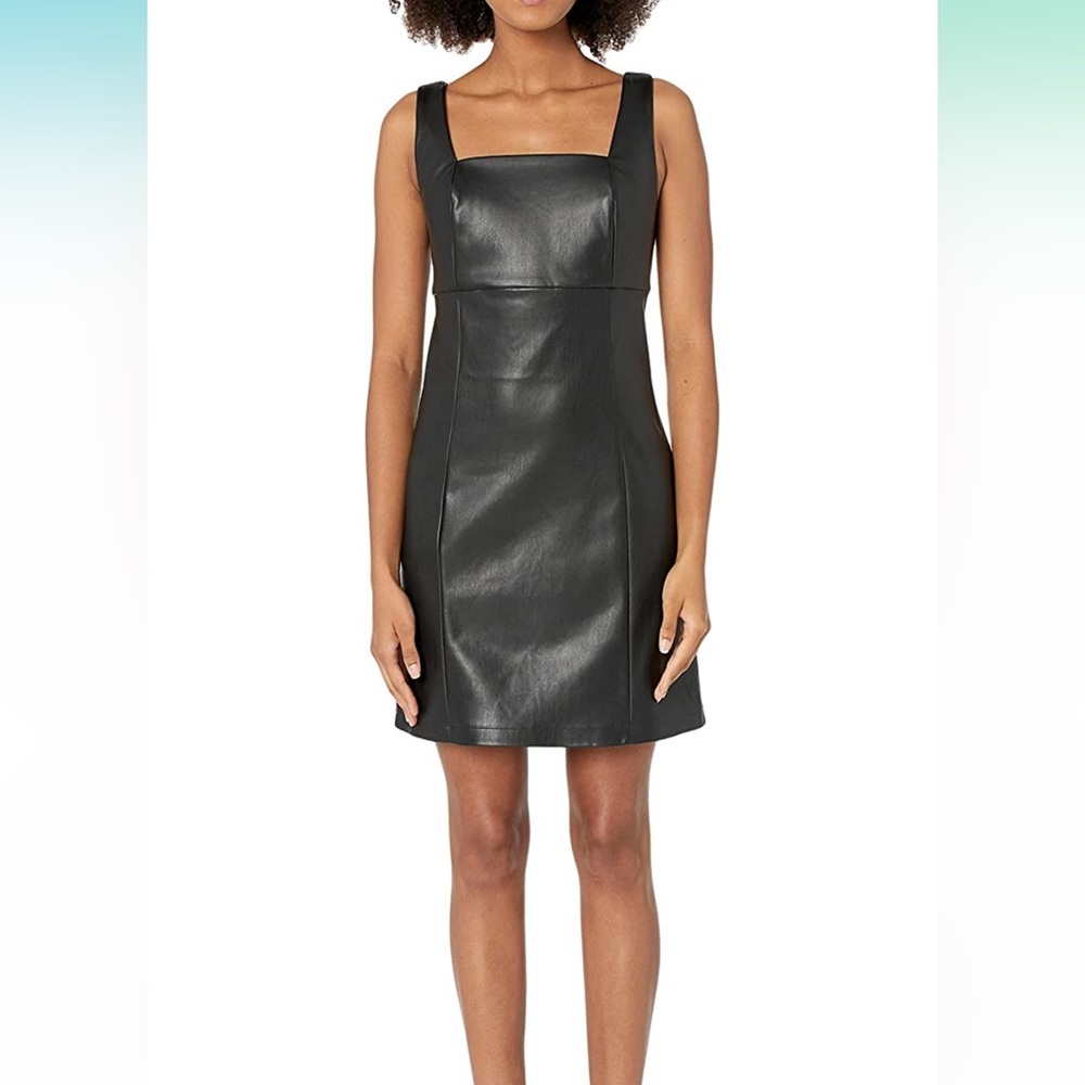 Amazon The Drop Faux Leather Dress